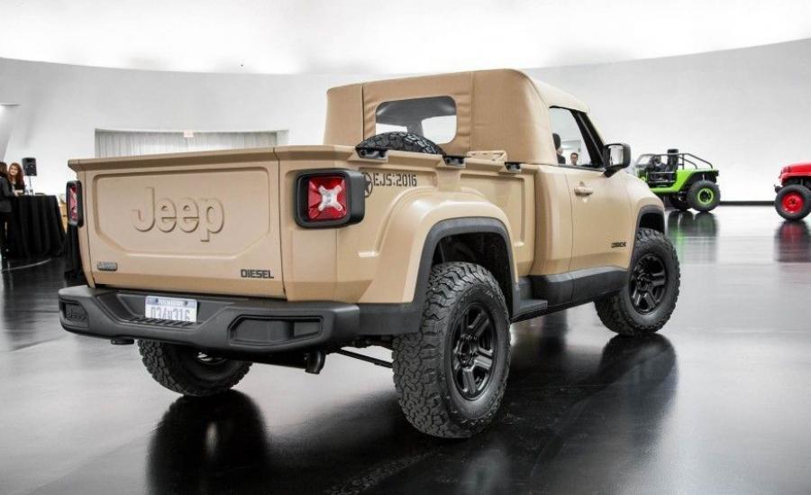  Jeep Comanche Concept 2016 года  (фото 6 из 17)